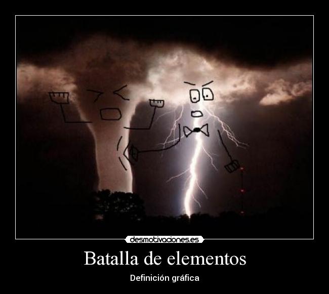 Batalla de elementos - 