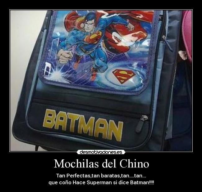 Mochilas del Chino - 