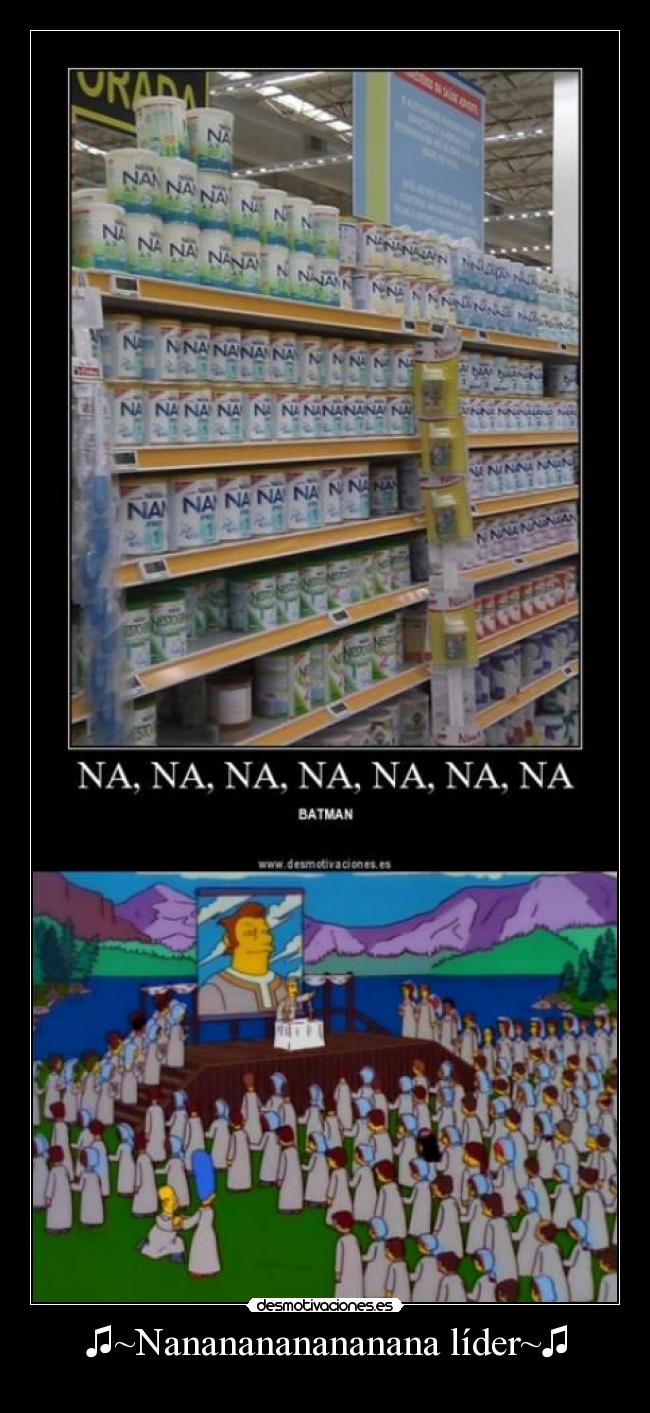 ♫~Nananananananana líder~♫ - 