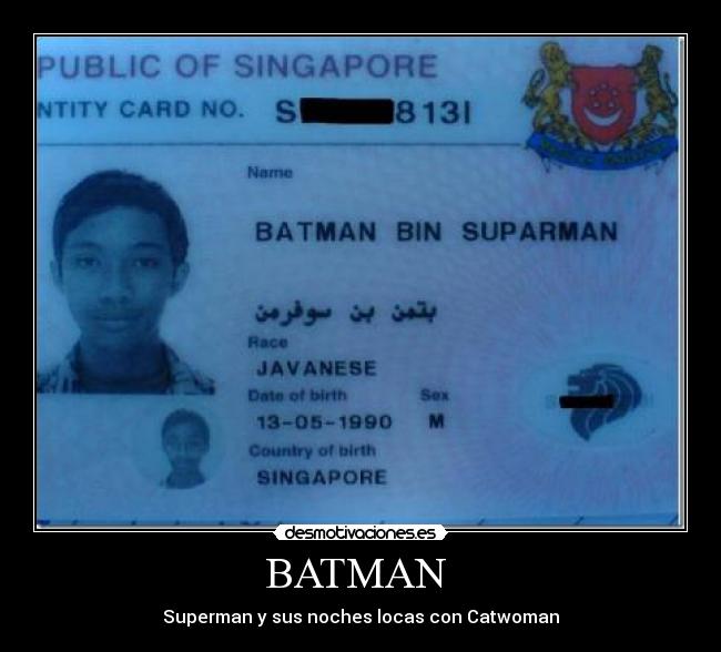 BATMAN  - 