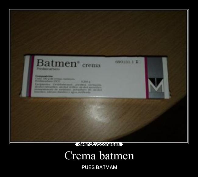Crema batmen - 