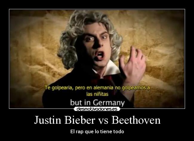 Justin Bieber vs Beethoven - El rap que lo tiene todo
