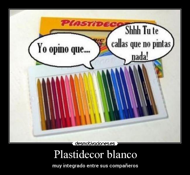 Plastidecor blanco -