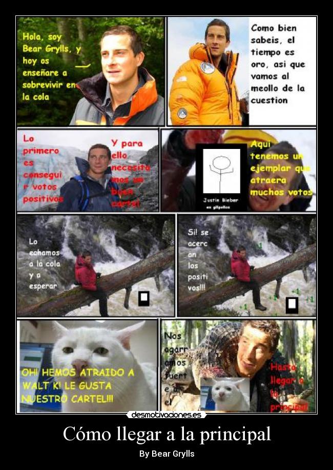 Cómo llegar a la principal - 