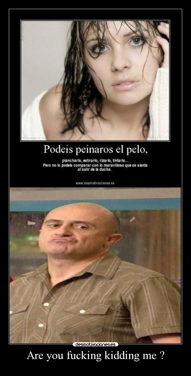 Are you fucking kidding me ? - 