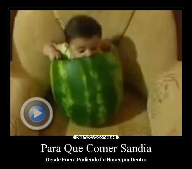 Para Que Comer Sandia -