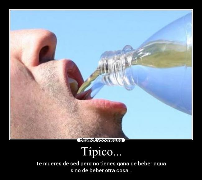 Típico... - 