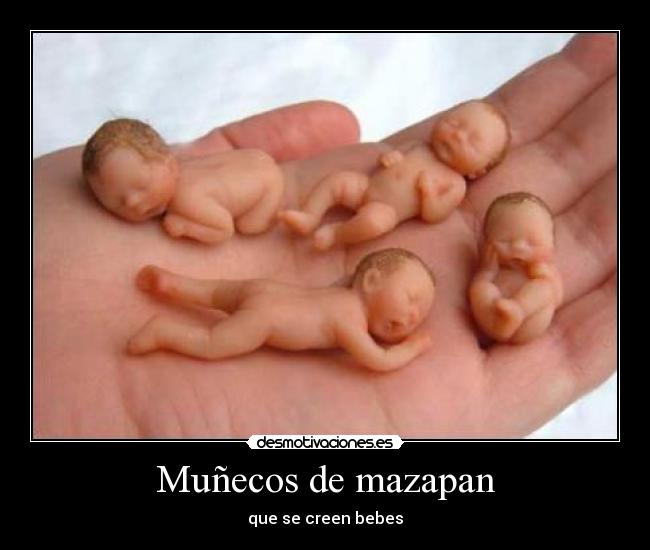 Muñecos de mazapan - 