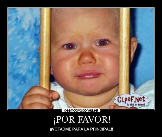 ¡POR FAVOR! - ¡¡VOTADME PARA LA PRINCIPAL!!