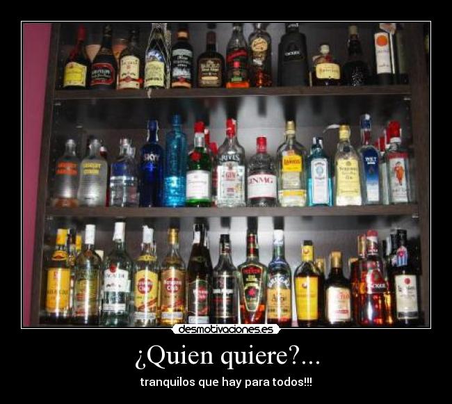 ¿Quien quiere?... - tranquilos que hay para todos!!!