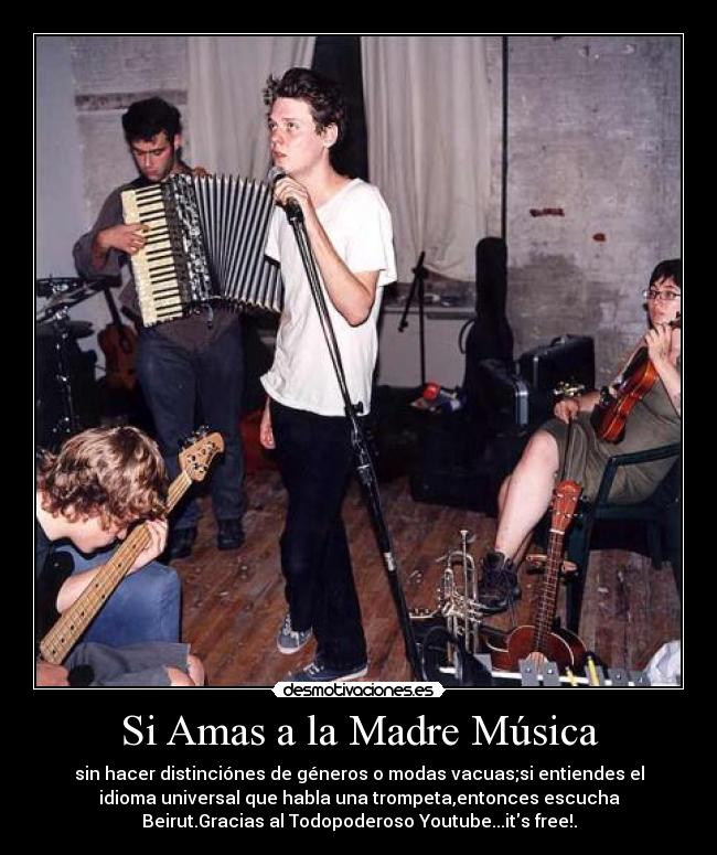 Si Amas a la Madre Música -