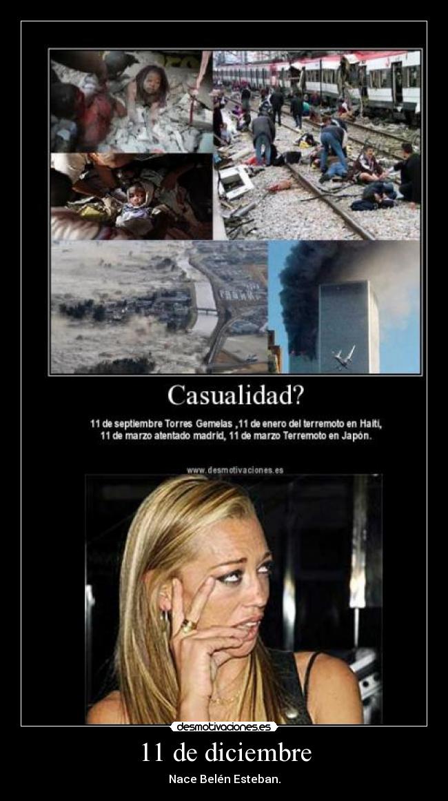 11 de diciembre - Nace Belén Esteban.