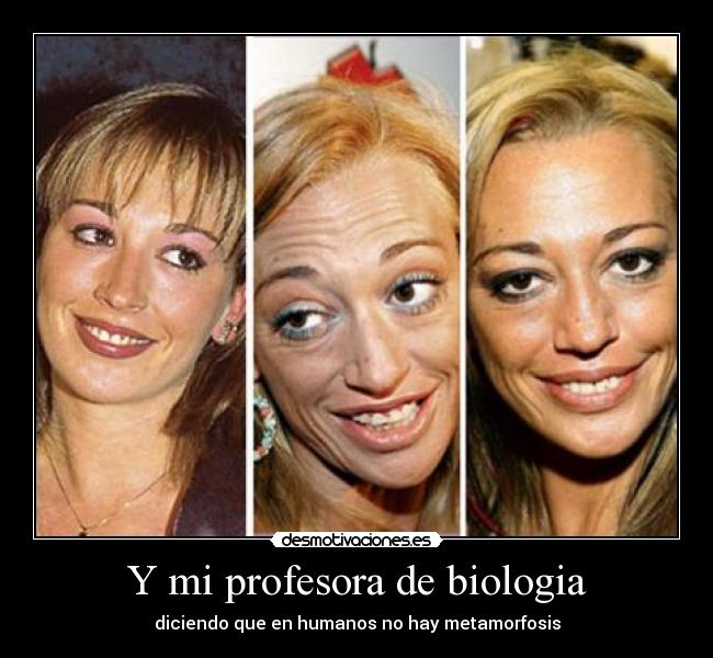 Y mi profesora de biologia - 