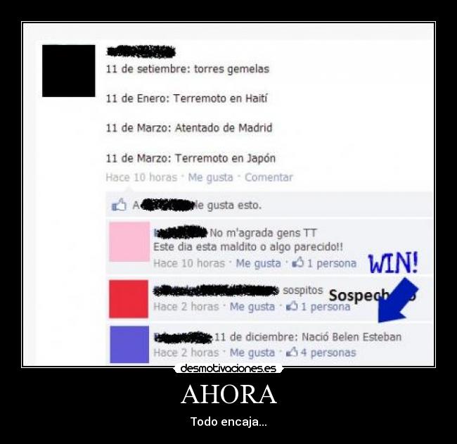 AHORA - Todo encaja...