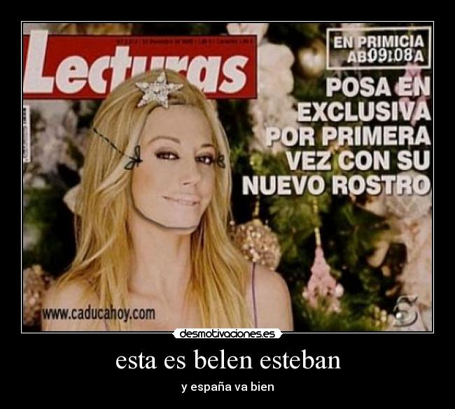 esta es belen esteban -