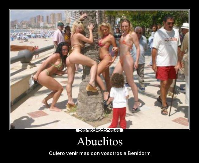 Abuelitos - Quiero venir mas con vosotros a Benidorm