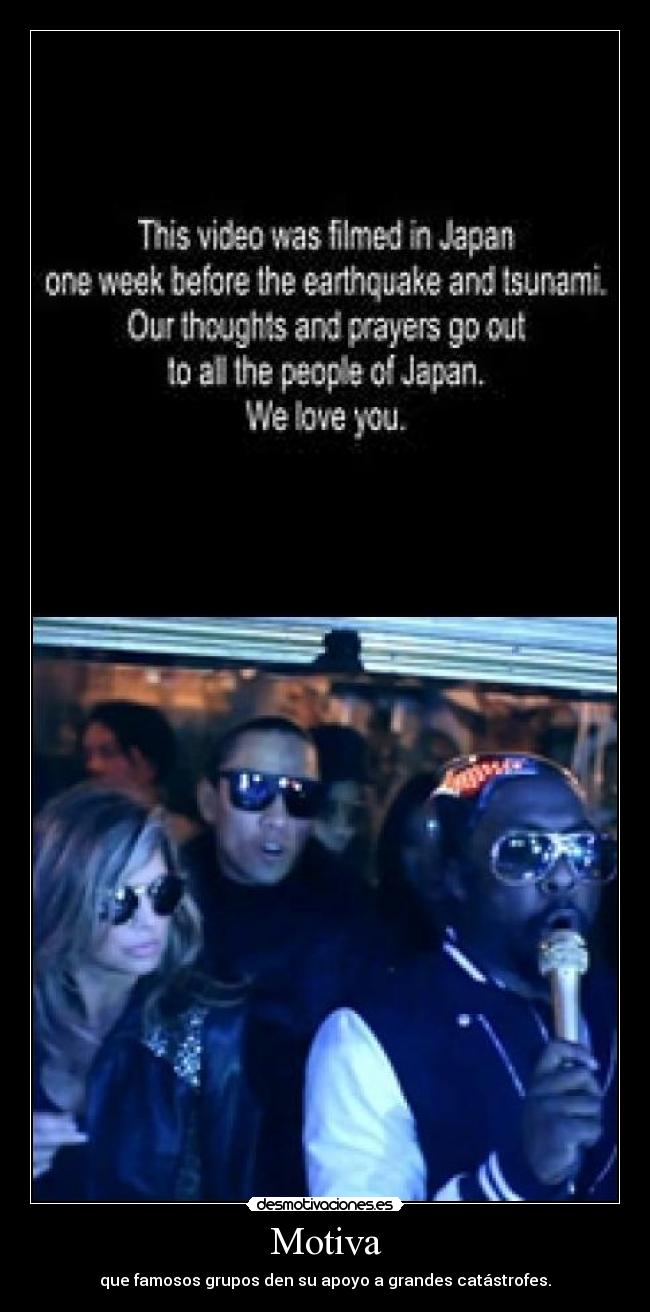 carteles japon black eyes peas motiva desmotivaciones