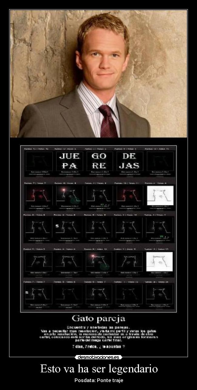 carteles legendario desmotivaciones