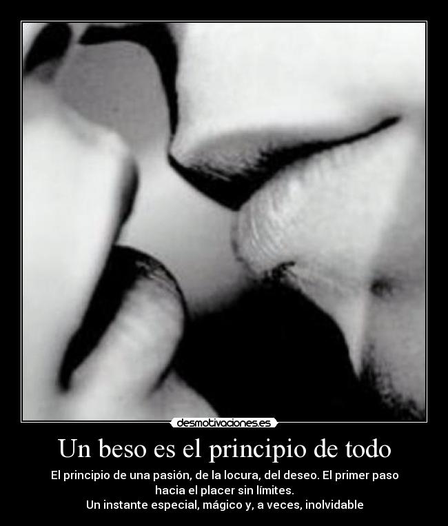 Un beso es el principio de todo - 