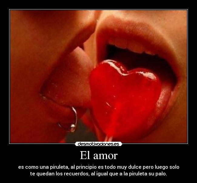 El amor -