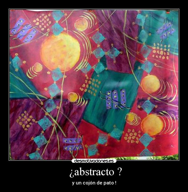 ¿abstracto ? -