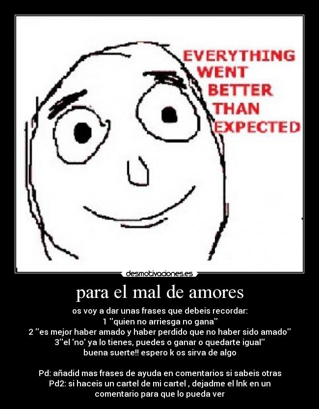 para el mal de amores -