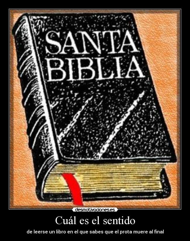 carteles biblia desmotivaciones