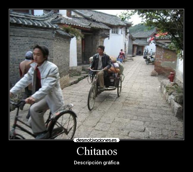 Chitanos - Descripción gráfica