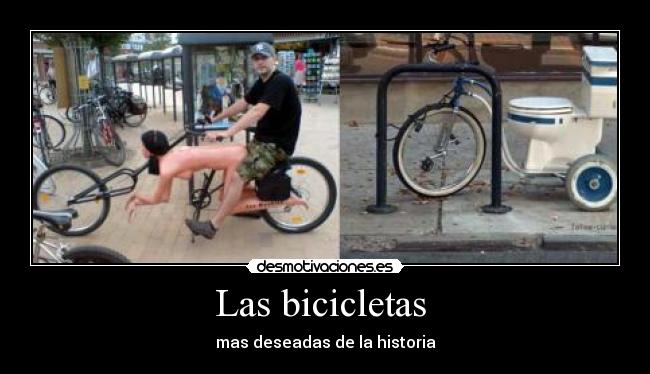Las bicicletas -