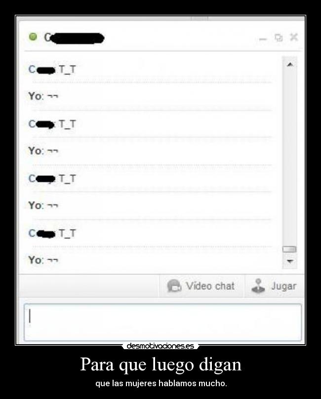 Para que luego digan - 