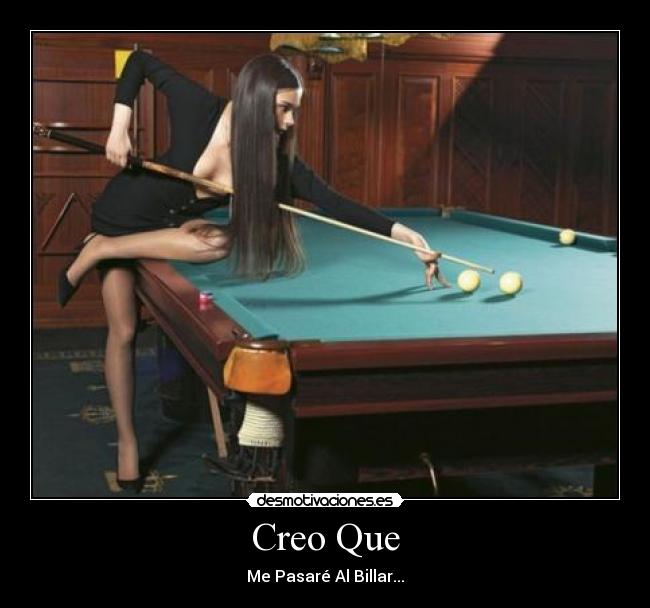 carteles billar desmotivaciones