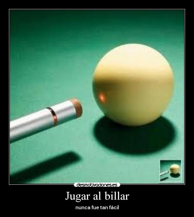 Jugar al billar - 
