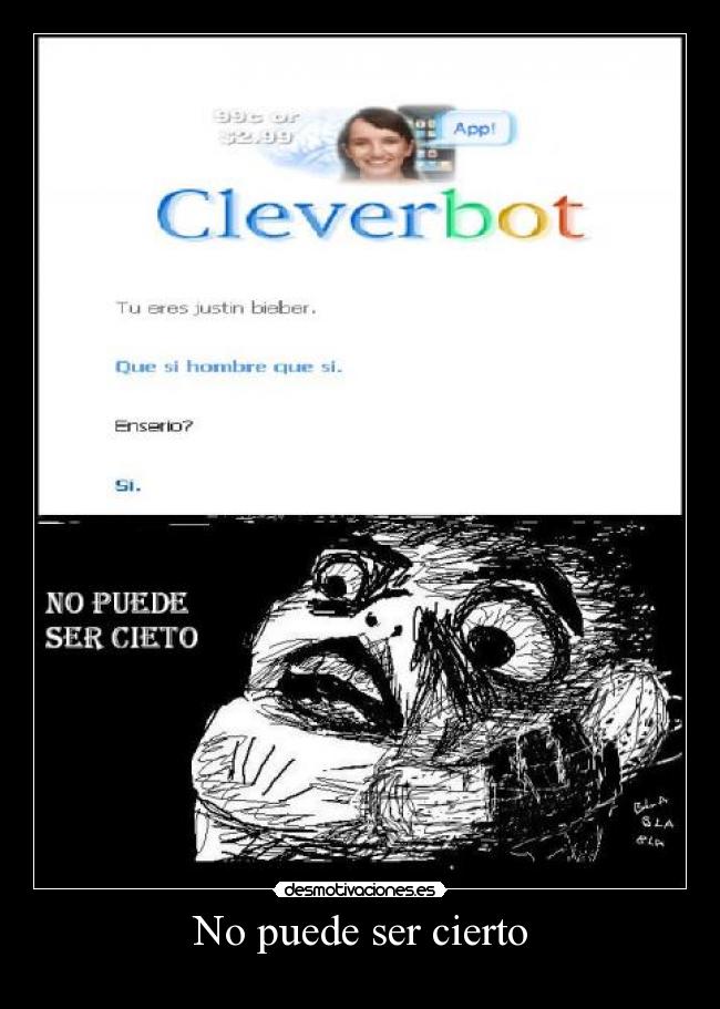 No puede ser cierto - 