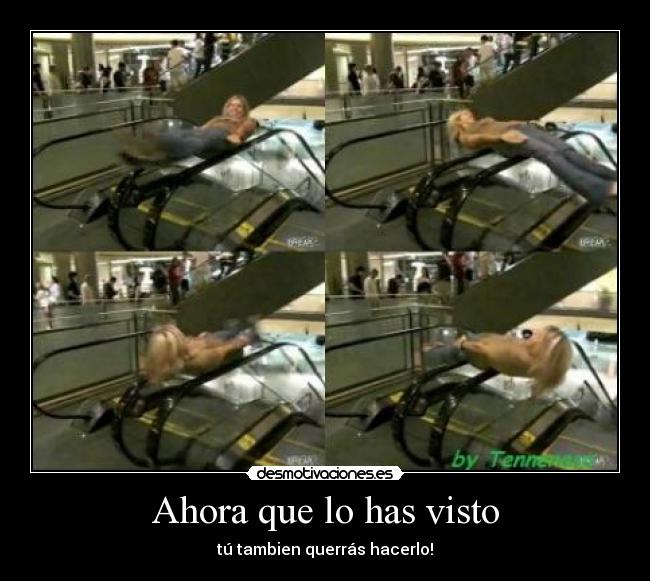 Ahora que lo has visto - 