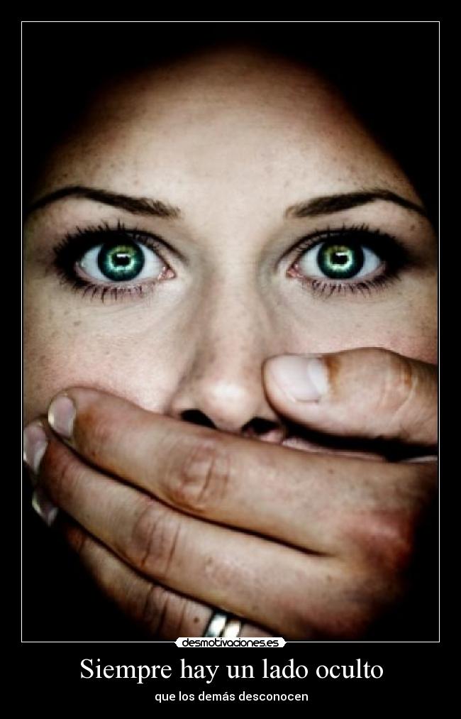 Siempre hay un lado oculto - 