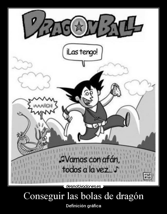 Conseguir las bolas de dragón - Definición gráfica