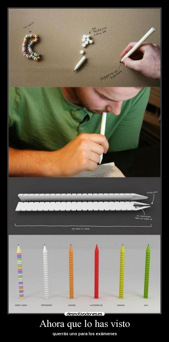 Ahora que lo has visto -