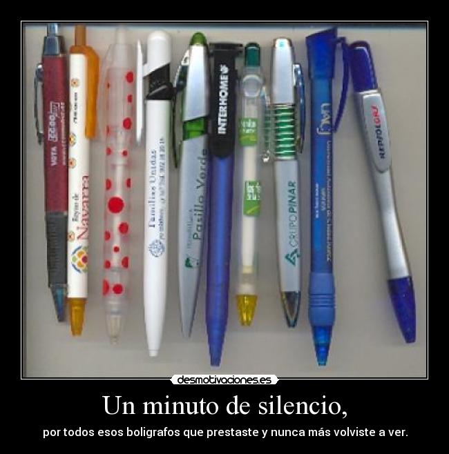 Un minuto de silencio, - 