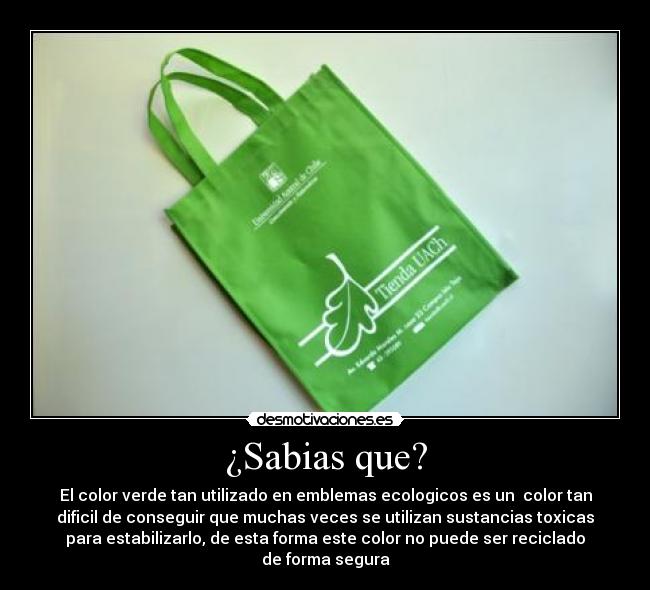 carteles verde ecoogico desmotivaciones