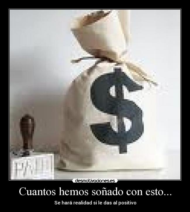 Cuantos hemos soñado con esto... - 