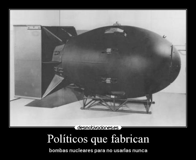 Políticos que fabrican -