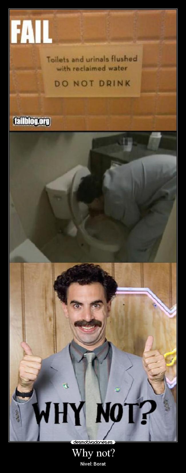 Why not? - Nivel: Borat