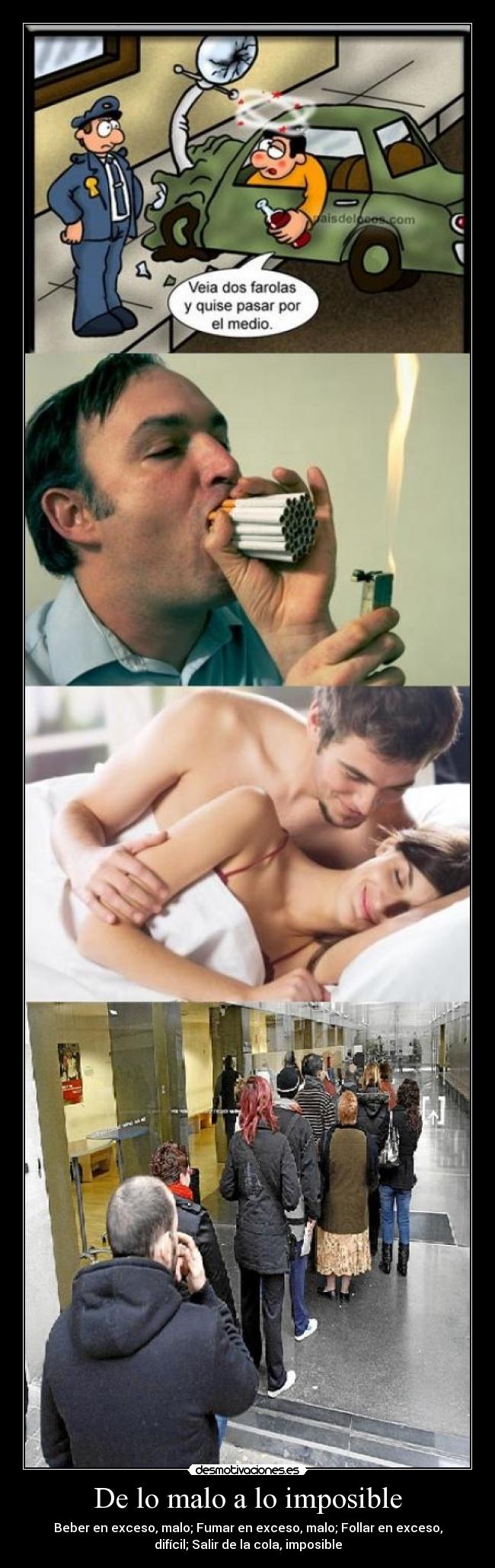 De lo malo a lo imposible -