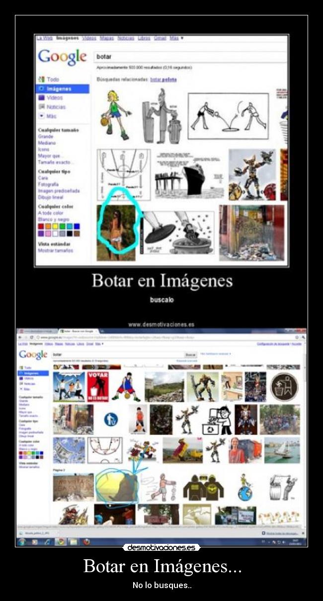 Botar en Imágenes... - No lo busques..