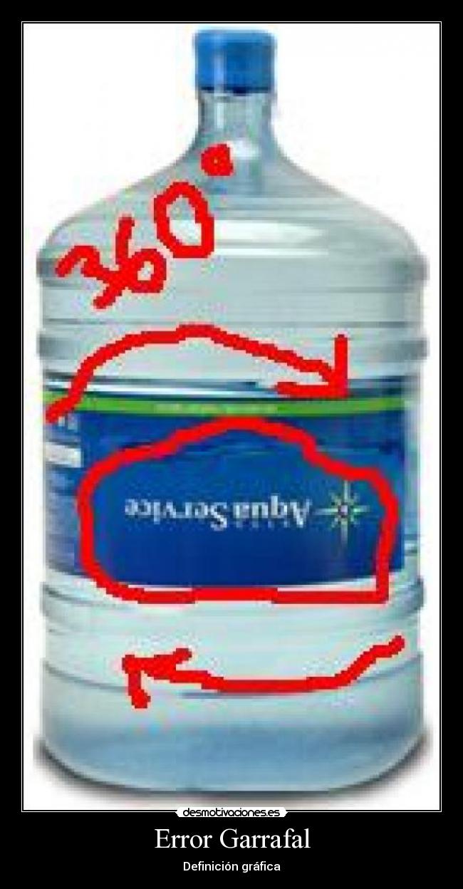 Error Garrafal - 