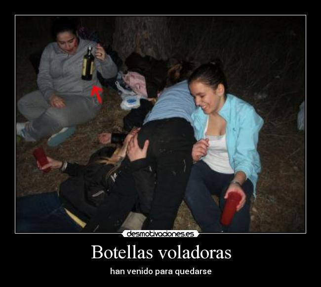 Botellas voladoras - 