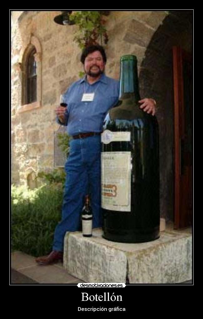 Botellón - Descripción gráfica