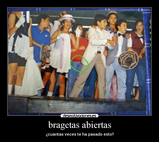 bragetas abiertas -