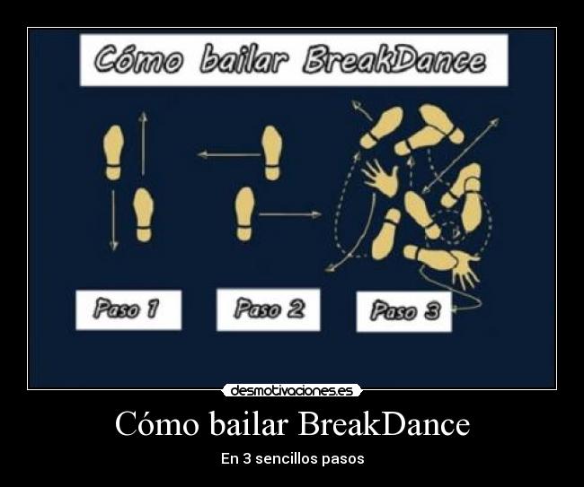 Cómo bailar BreakDance - En 3 sencillos pasos