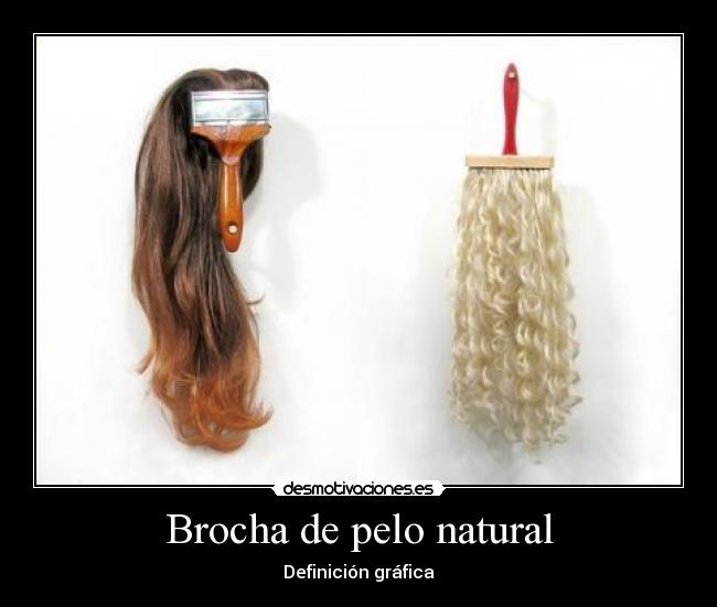 Brocha de pelo natural - 